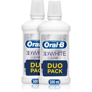 Oral B 3D White Luxe ústna voda 2 ks 2x500 ml