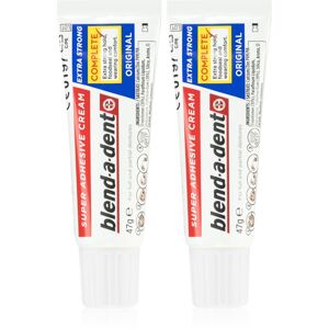 Blend-a-dent Extra Strong Original fixačný krém pre zubnú náhradu 2x47 g