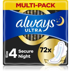 Always Ultra Secure Night vložky 72 ks