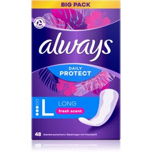 Always Daily Protect Long Fresh Scent slipové vložky s parfumáciou 48 ks