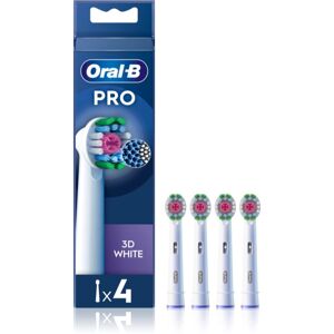 Oral B PRO 3D White náhradné hlavice na zubnú kefku 4 ks