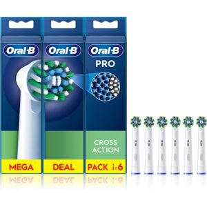 Oral B PRO Cross Action náhradné hlavice na zubnú kefku 6 ks