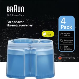 Braun CCR Refill LemonFresh náhradné náplne do čistiacej stanice s vôňou 4 ks
