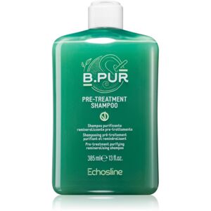 Echosline B. PUR PRE - TREATMENT SHAMPOO hĺbkovo čistiaci šampón pre suché a nepoddajné vlasy 385 ml
