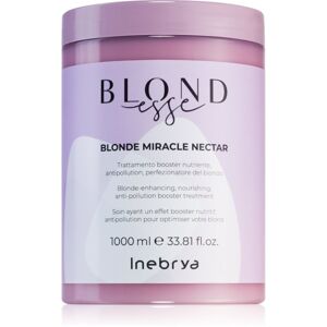 Inebrya BLONDesse Blonde Miracle Nectar hĺbkovo vyživujúca kúra pre blond vlasy 1000 ml