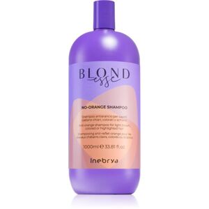 Inebrya BLONDesse No-Orange Shampoo vyživujúci šampón neutralizujúci mosadzné podtóny 1000 ml