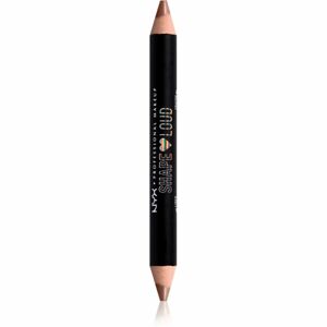 NYX Professional Makeup Lip Liner Duo Pride Line Loud růž + ceruzka na pery s matným efektom odtieň 01 - Fashion Darlings