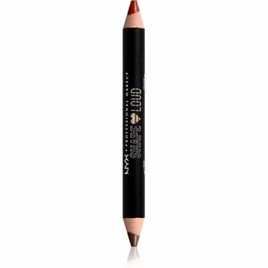 NYX Professional Makeup Lip Liner Duo Pride Line Loud růž + ceruzka na pery s matným efektom odtieň 02 - Trophy Fam