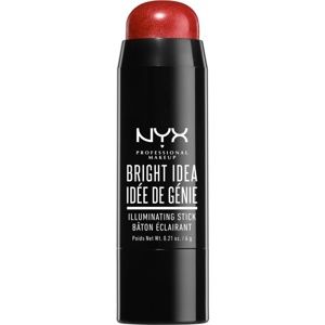 NYX Professional Makeup Bright Idea rozjasňovač v tyčinke odtieň 03 Brick Red Blaze 6 g