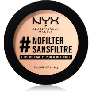 NYX Professional Makeup #Nofilter púder odtieň 02 Porcelain 9,6 g