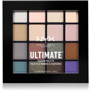NYX Professional Makeup Ultimate Shadow paletka očných tieňov odtieň 02 Cool Neutrals 16 x 0,83 g