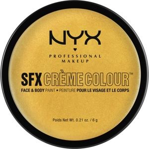 NYX Professional Makeup SFX Creme Colour™ make-up na tvár a telo odtieň 11 Gold 6 g