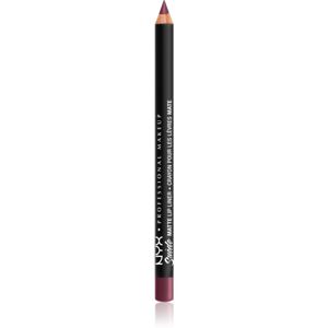 NYX Professional Makeup Suede Matte Lip Liner matná ceruzka na pery odtieň 35 Prune 1 g