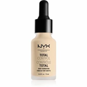NYX Professional Makeup Total Control Drop Foundation make-up odtieň 01 Pale 13 ml