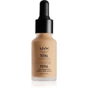 NYX Professional Makeup Total Control Drop Foundation make-up odtieň 09 Medium Olive 13 ml