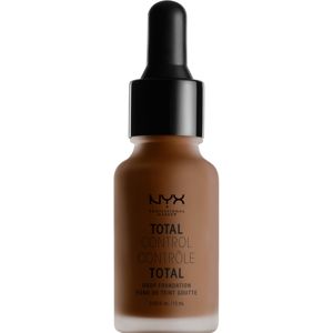 NYX Professional Makeup Total Control Drop Foundation make-up odtieň 24 Deep Espresso 13 ml
