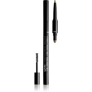 NYX Professional Makeup 3-In-1 Brow Pencil viacúčelový produkt na obočie odtieň 01 Blonde