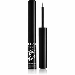 NYX Professional Makeup Epic Wear Metallic Liquid Liner dlhotrvajúce gélové očné linky odtieň 02 - Gun Metal 3,5 ml