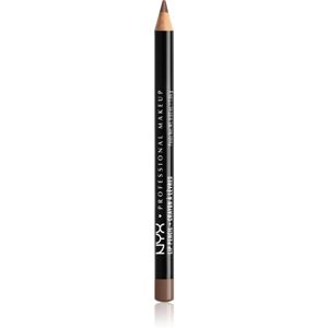 NYX Professional Makeup Slim Lip Pencil precízna ceruzka na oči odtieň 820 Espresso 1 g