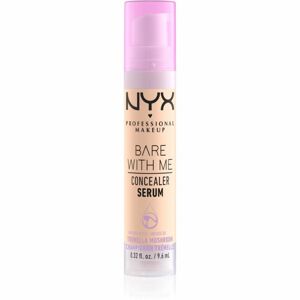 NYX Professional Makeup Bare With Me Concealer Serum hydratačný korektor 2 v 1 odtieň 01 - Fair 9,6 ml