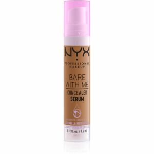 NYX Professional Makeup Bare With Me Concealer Serum hydratačný korektor 2 v 1 odtieň 09 Deep Golden 9,6 ml