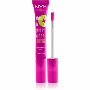 NYX Professional Makeup This Is Juice Gloss hydratačný lesk na pery odtieň 03 - Strawberry Flex 10 ml