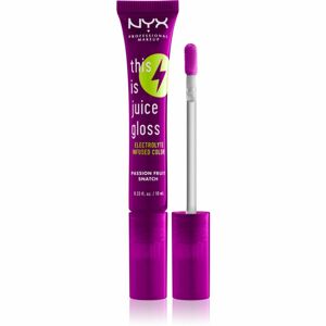 NYX Professional Makeup This Is Juice Gloss hydratačný lesk na pery odtieň 06 - Passion Fruit Snatch 10 ml