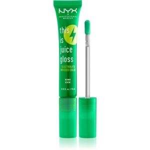 NYX Professional Makeup This Is Juice Gloss hydratačný lesk na pery odtieň 08 Kiwi Kick 10 ml