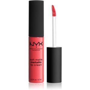NYX Professional Makeup Soft Matte tekutý rúž s metalicky matným finiš