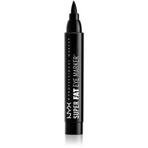 NYX Professional Makeup Super Fat Eye Marker linka na oči vo fixke odtieň Carbon Black 3 ml