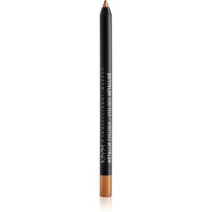 NYX Professional Makeup Metallic Eyeliner metalická ceruzka na oči odtieň 04 Gold 1,3 g