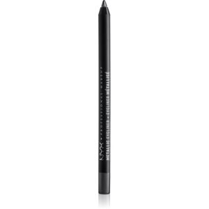NYX Professional Makeup Metallic Eyeliner metalická ceruzka na oči odtieň 05 Gunmetal 1,3 g