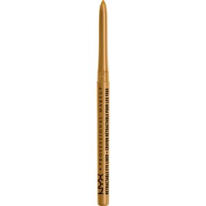NYX Professional Makeup Retractable Eye Liner krémová ceruzka na oči odtieň 06 Gold 0,34 g