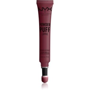 NYX Professional Makeup Powder Puff Lippie rúž s hubkovým aplikátorom odtieň 07 Moody 12 ml