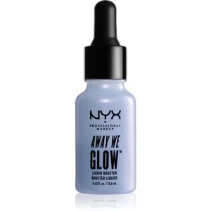 NYX Professional Makeup Away We Glow tekutý rozjasňovač s kvapkadlom odtieň 01 Zoned Out 12.6 ml