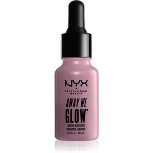 NYX Professional Makeup Away We Glow tekutý rozjasňovač s kvapkadlom odtieň 03 Snatched 12,6 ml