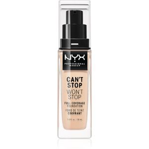 NYX Professional Makeup Can't Stop Won't Stop Full Coverage Foundation vysoko krycí make-up odtieň 05 Light 30 ml