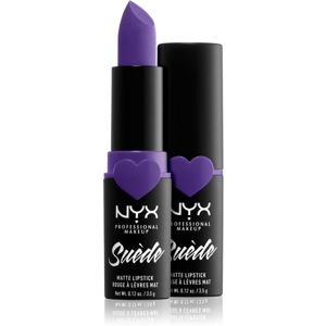 NYX Professional Makeup Suede Matte Lipstick matný rúž odtieň 16 Cyberpop 3,5 g