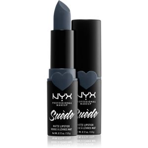 NYX Professional Makeup Suede Matte Lipstick matný rúž odtieň 21 Smudge me 3,5 g
