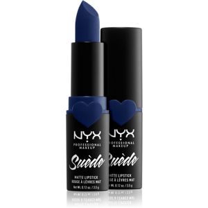 NYX Professional Makeup Suede Matte Lipstick matný rúž odtieň 23 Ex's Tears 3,5 g