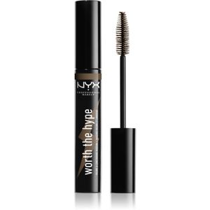 NYX Professional Makeup Worth The Hype riasenka odtieň 02 Brownish Black 7 ml