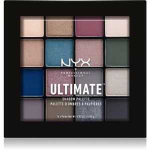 NYX Professional Makeup Ultimate Shadow paletka očných tieňov odtieň Ash 16 x 0,83 g