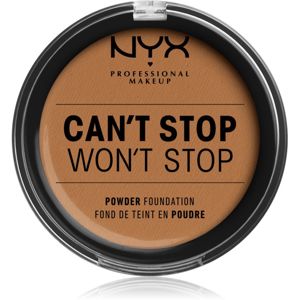 NYX Professional Makeup Can't Stop Won't Stop púdrový make-up odtieň 15.9 Warm Honey 10,7 g