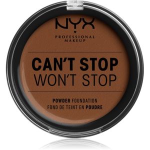 NYX Professional Makeup Can't Stop Won't Stop púdrový make-up odtieň 19 - Mocha 10,7 g
