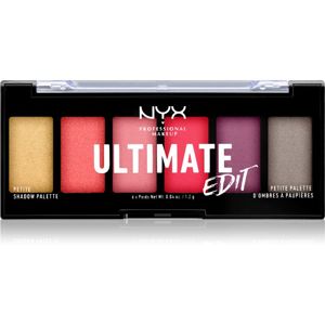 NYX Professional Makeup Ultimate Edit Petite Shadow paletka očných tieňov odtieň 03 Phoenix 6x1.2 g