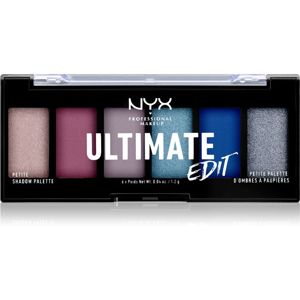 NYX Professional Makeup Ultimate Edit Petite Shadow paletka očných tieňov odtieň 04 Ash 6x1,2 g