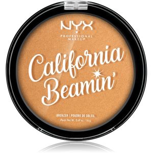 NYX Professional Makeup California Beamin´ bronzer odtieň 03 Sunset Vibes 14 g