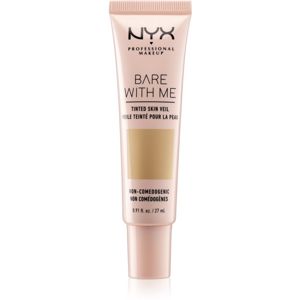 NYX Professional Makeup Bare With Me Tinted Skin Veil ľahký make-up odtieň 02 Vanilla Nude 27 ml