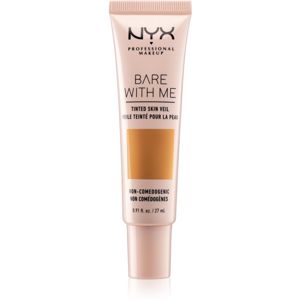 NYX Professional Makeup Bare With Me Tinted Skin Veil ľahký make-up odtieň 07 Cinnamon Mahogany 27 ml