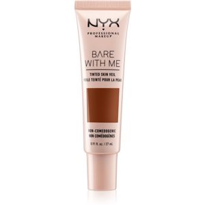 NYX Professional Makeup Bare With Me Tinted Skin Veil ľahký make-up odtieň 10 Deep Mocha 27 ml